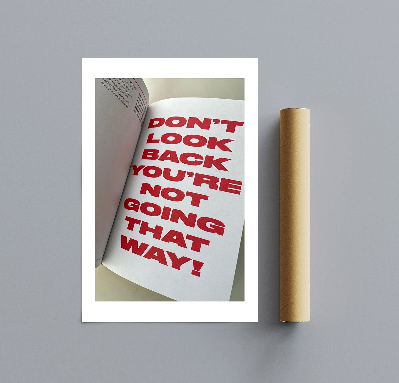 DON'T LOOK BACK