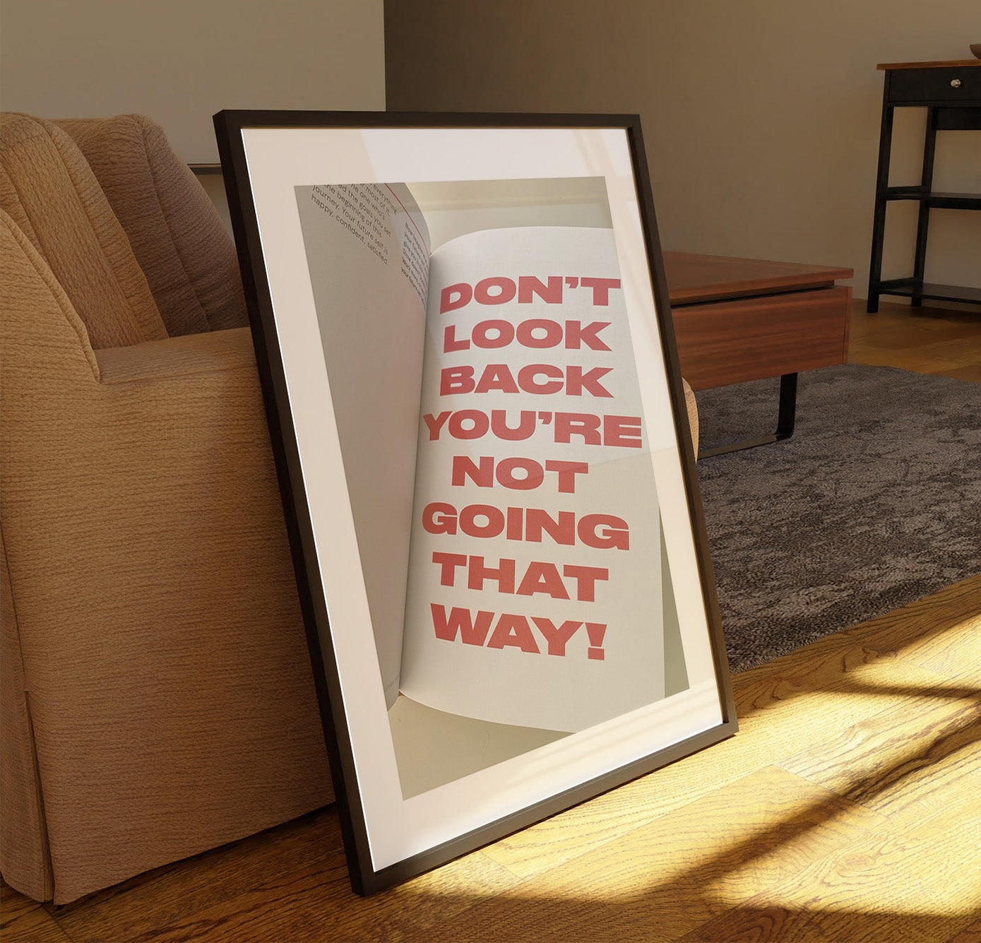 DON'T LOOK BACK