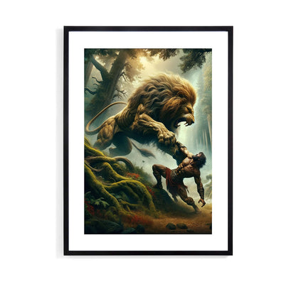 Hercules - Nemean Lion Battle
