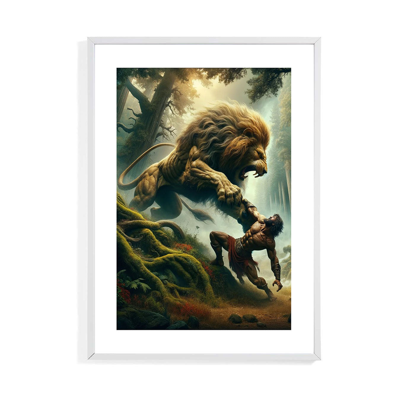 Hercules - Nemean Lion Battle